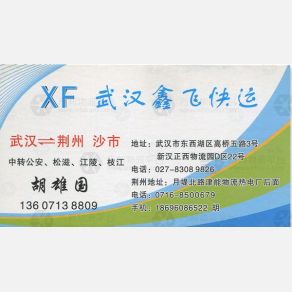 武汉极速达鑫飞物流