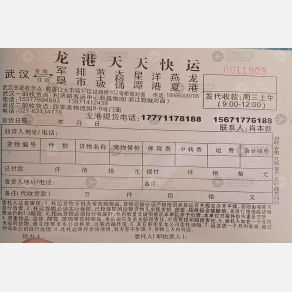 武汉龙港天天物流