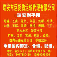 瑞安东运物流