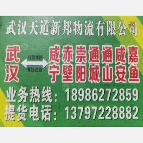 武汉天道新邦物流