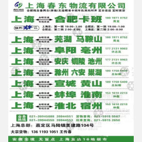 上海春东物流