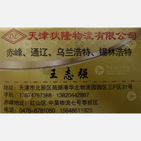 天津狄隆伟业物流