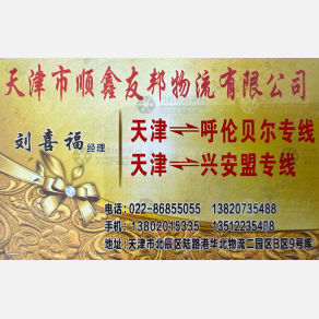 天津顺鑫友邦物流