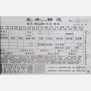 重庆东升/宏峰物流