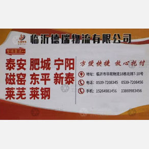 临沂德瑞物流