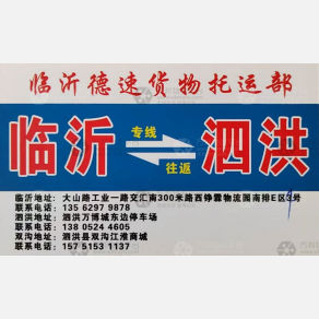 临沂德速物流