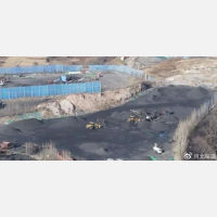 石家庄市平山县：粉尘笼罩下的大吾综合物流园！