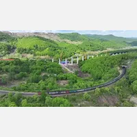 中欧班列“东通道”新建绥芬河隧道正式贯通